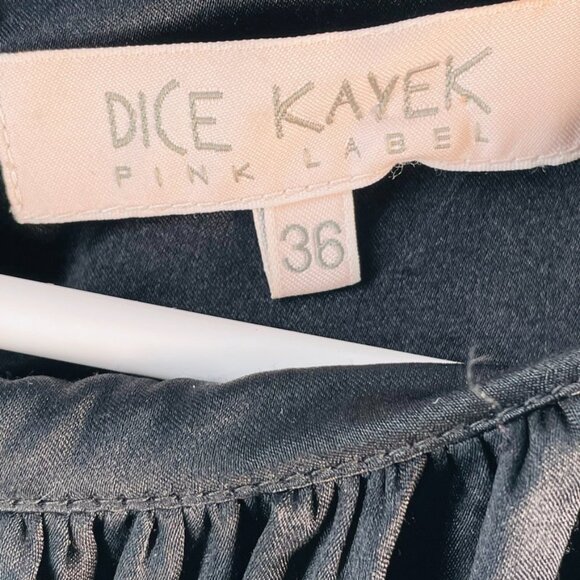 Dice Kayek Pink Label Black Sequin Dress Size 4 - Picture 7 of 11